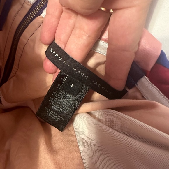 Marc Marc Jacob taboo silk blend womens flare dress size 4 - Picture 7 of 10